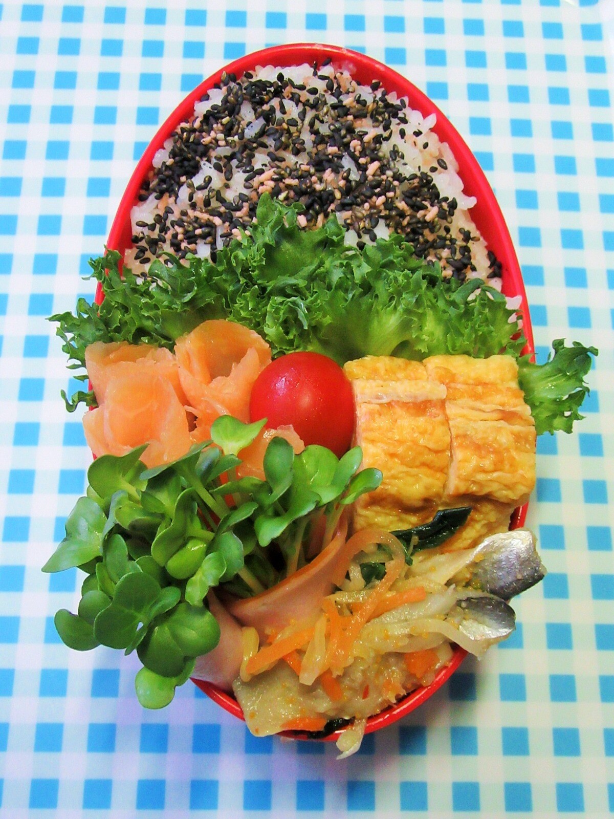 スモークサーモン弁当