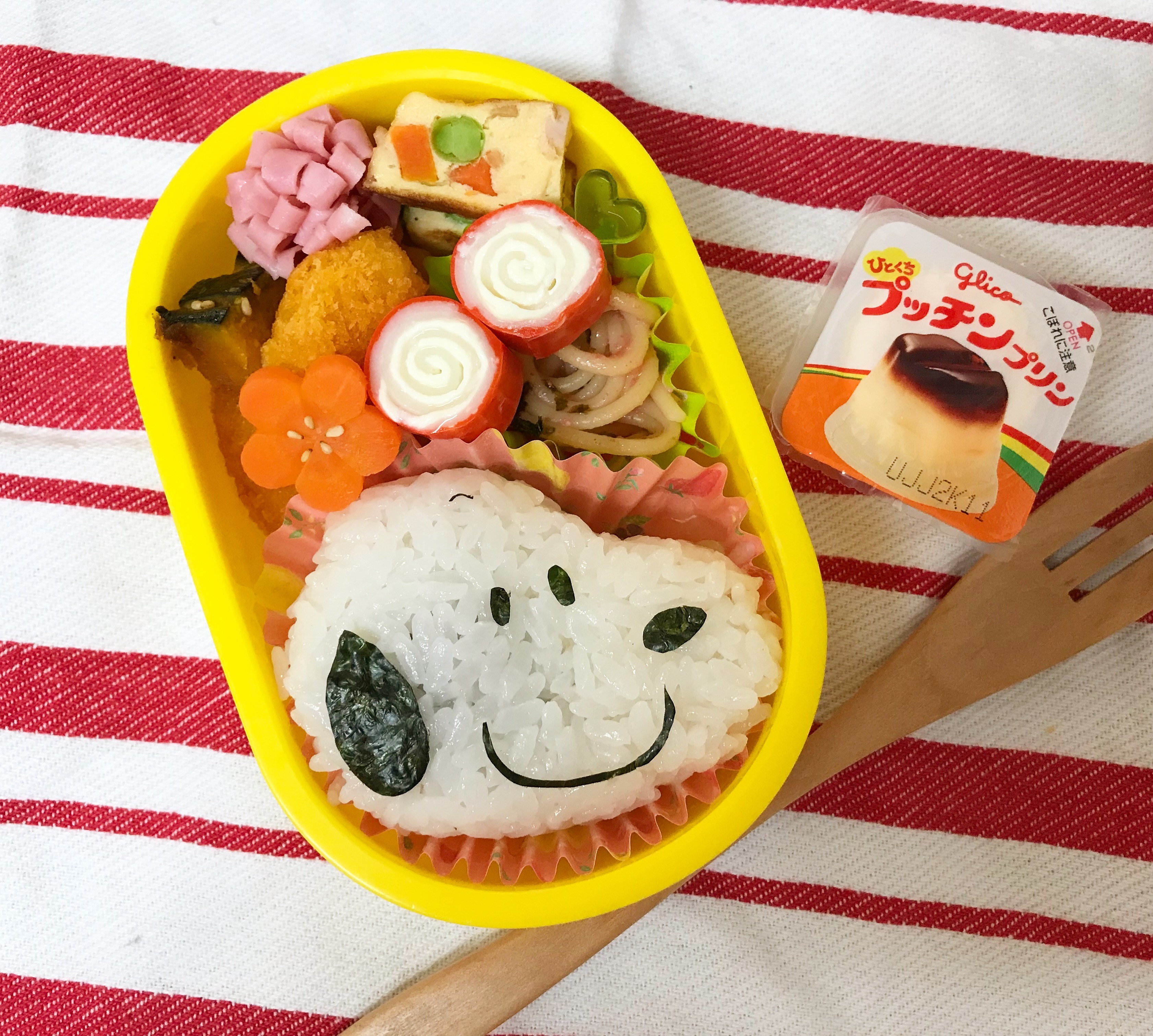 スヌーピーおにぎり弁当