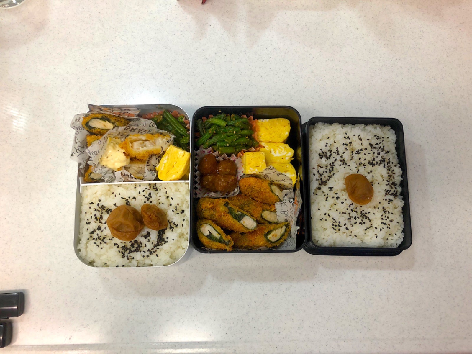 今日は適当弁当🍱