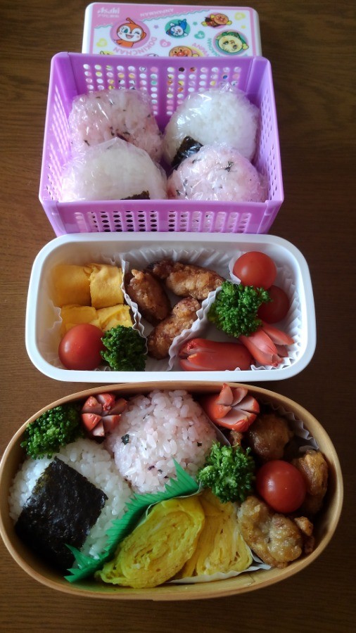 娘と私のお弁当