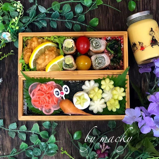 紫陽花弁当