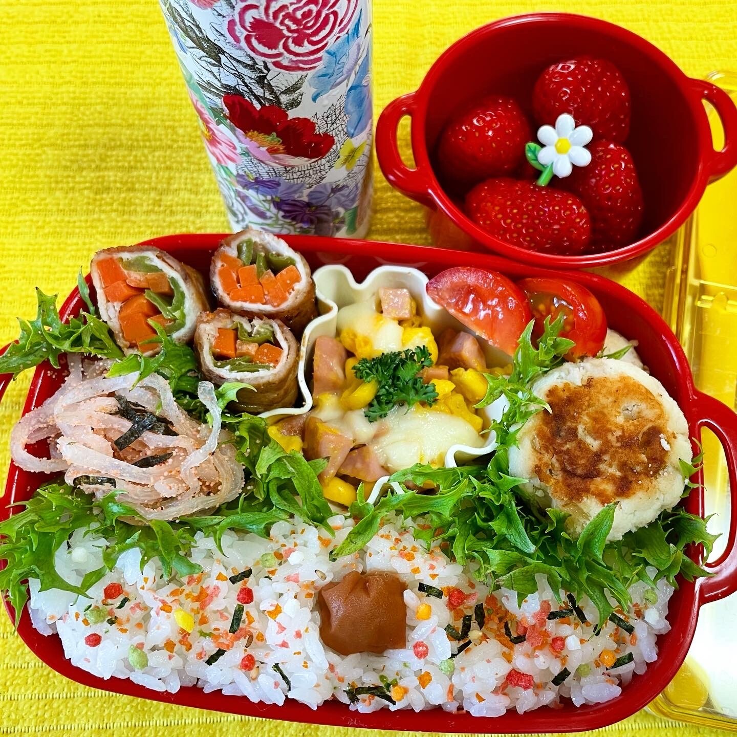 女子高弁当（おからとこんにゃくでヘルシー弁当）