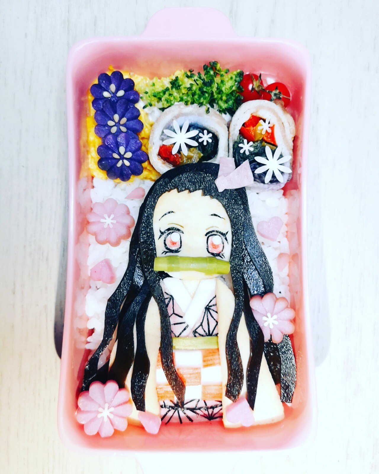 鬼滅の刃キャラ弁　禰豆子