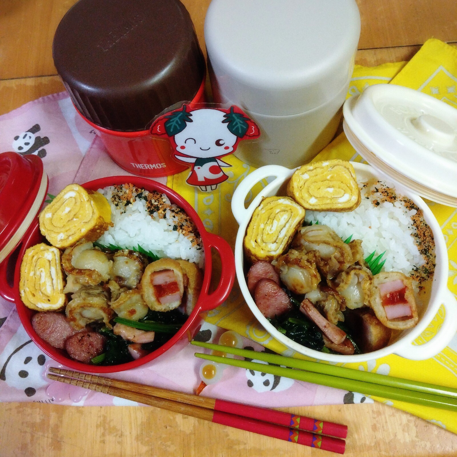 陸奥産ベビーホタテのバター炒め弁当