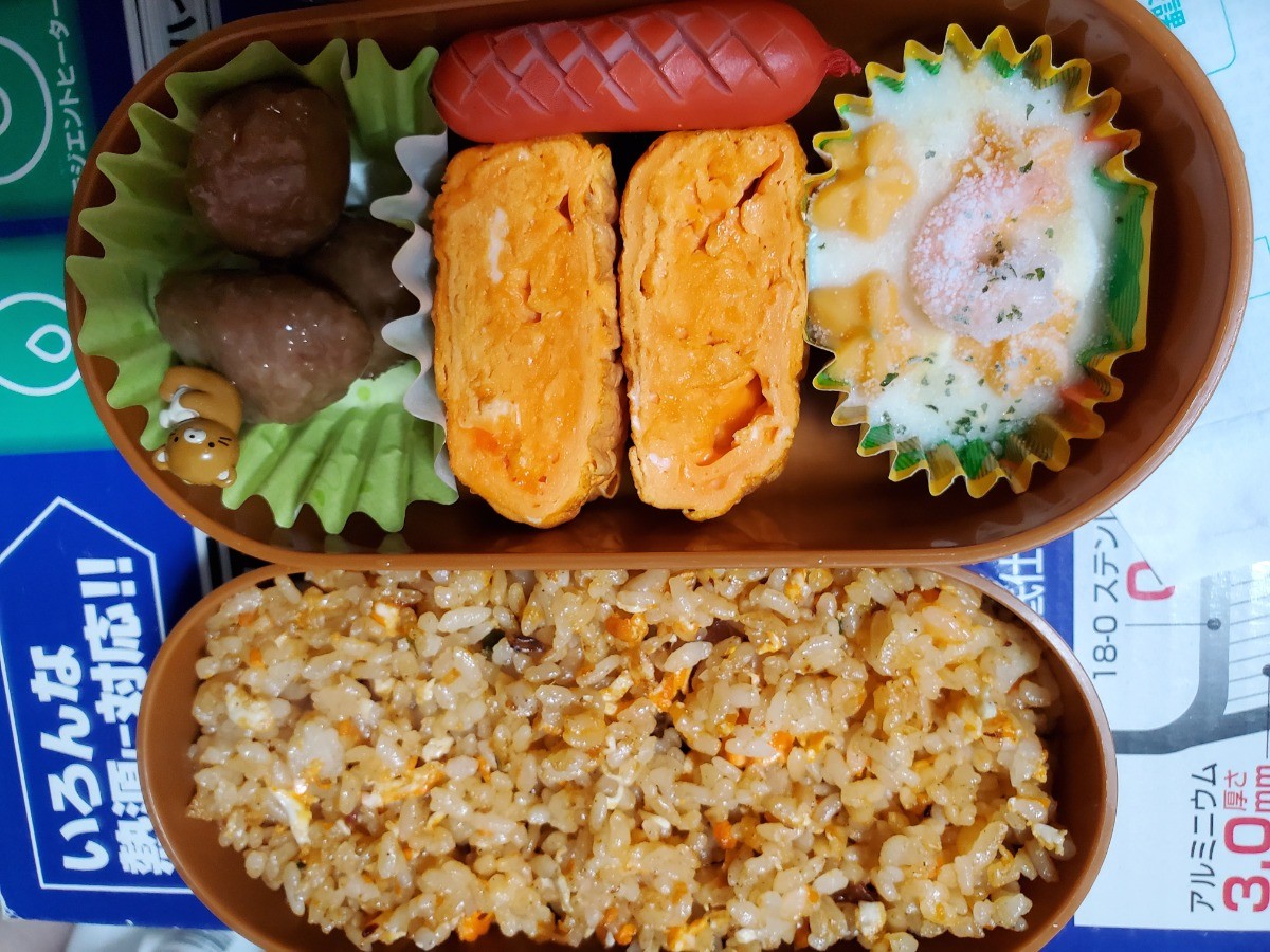 メインは焼き飯 ～果てしない手抜き～