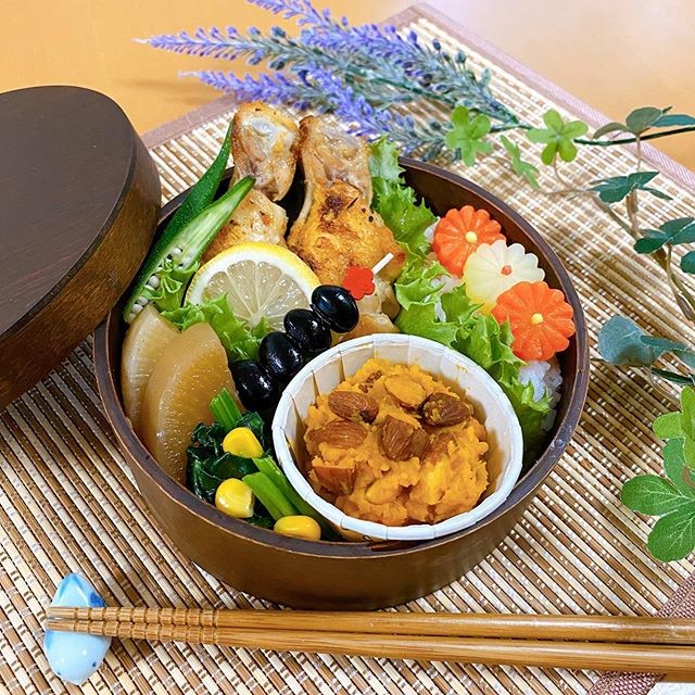 🌿スパイシーチキン弁当🌿