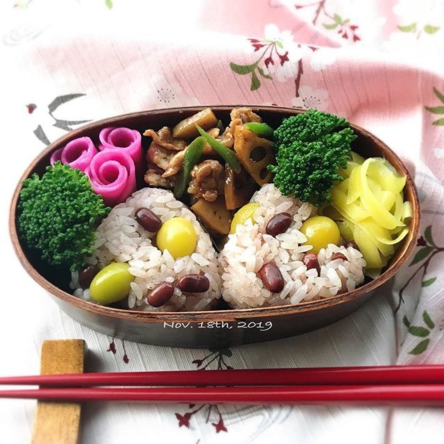 銀杏お赤飯弁当