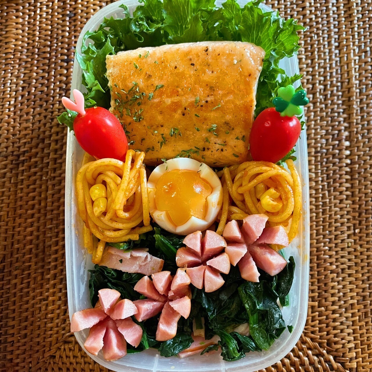 サーモングリル弁当