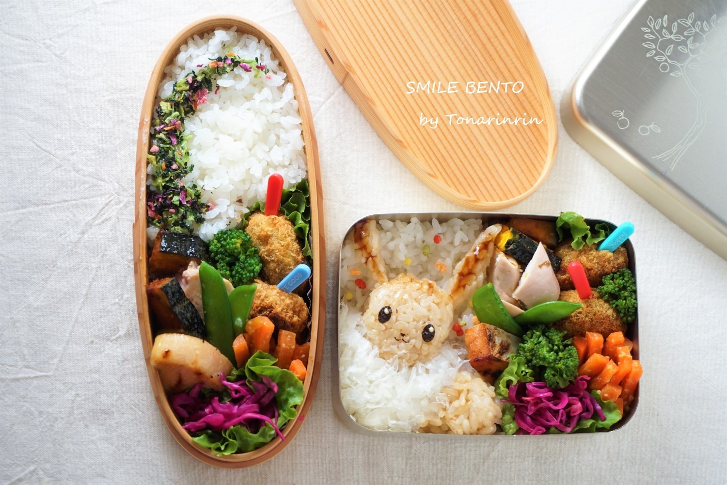 大人弁当とイーブイ弁当