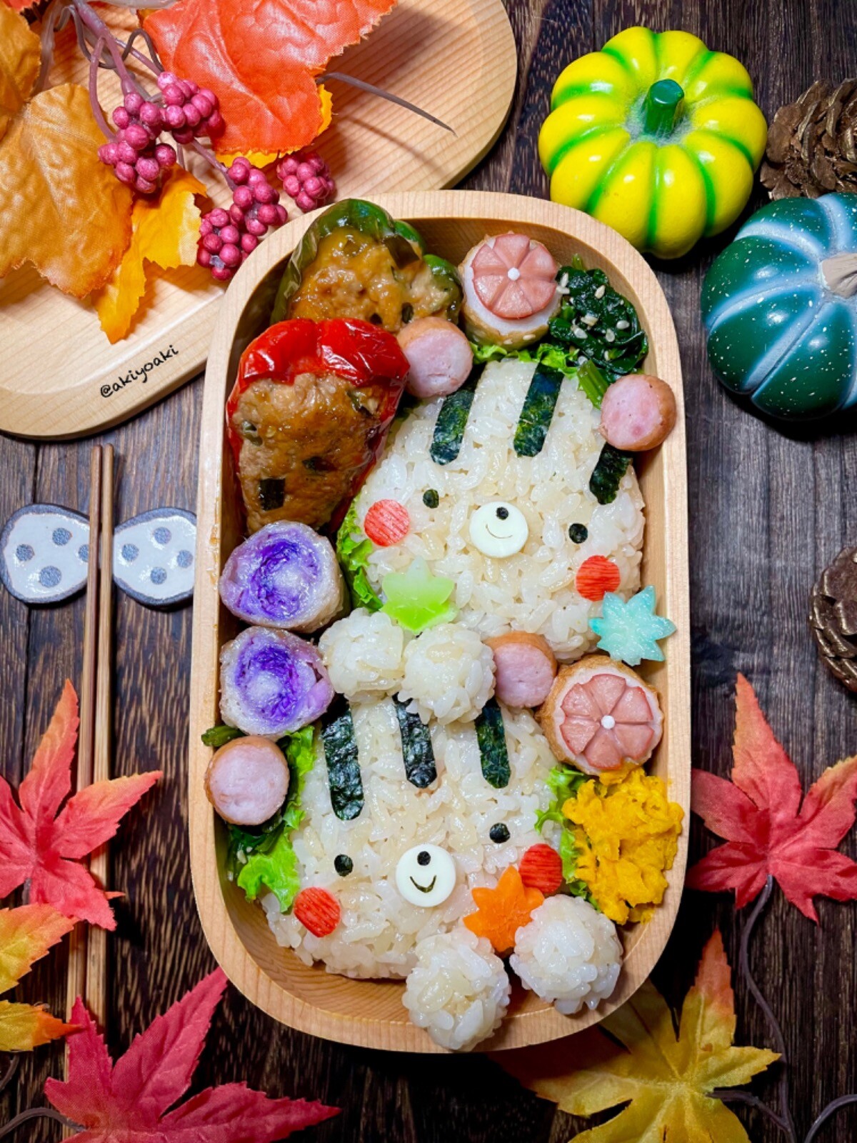 リスおにぎり弁当