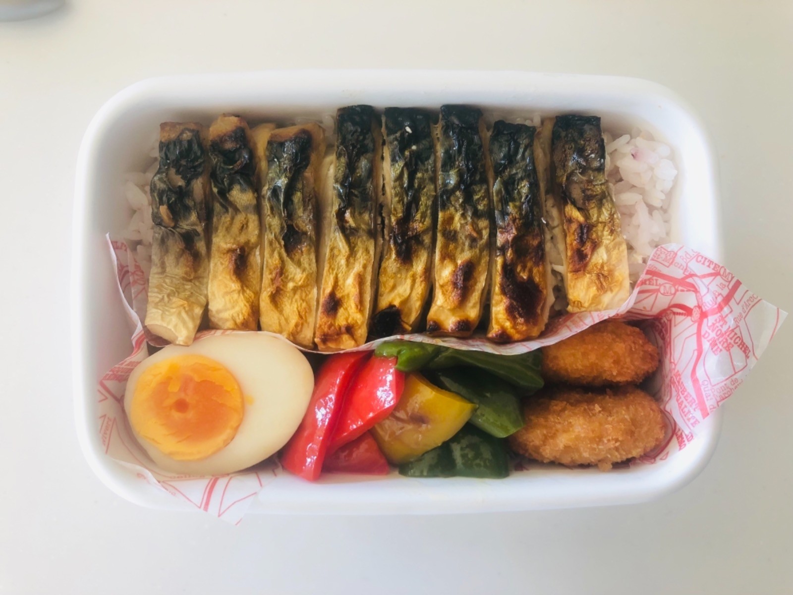 鯖の塩焼き弁当