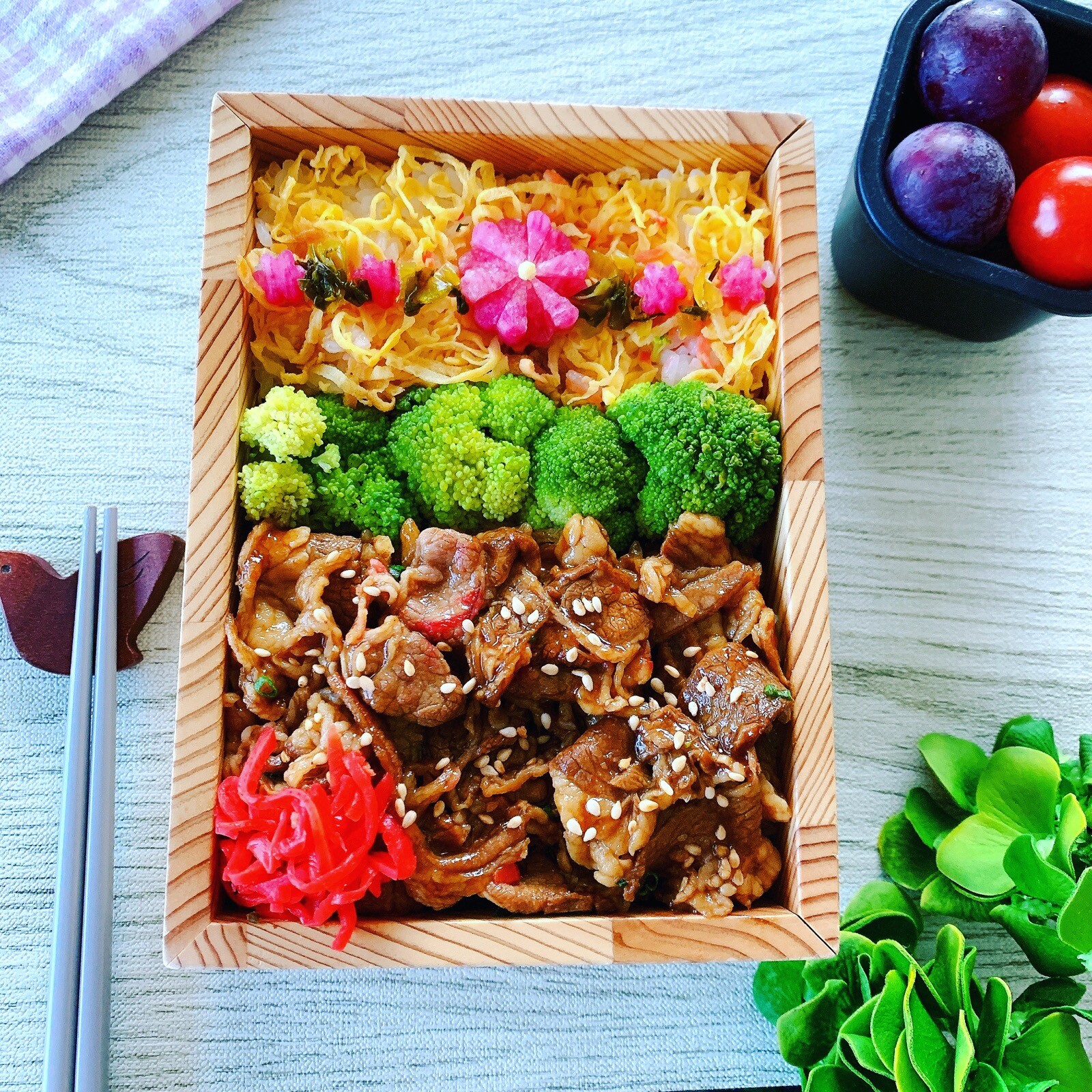 牛カルビ弁当🐮