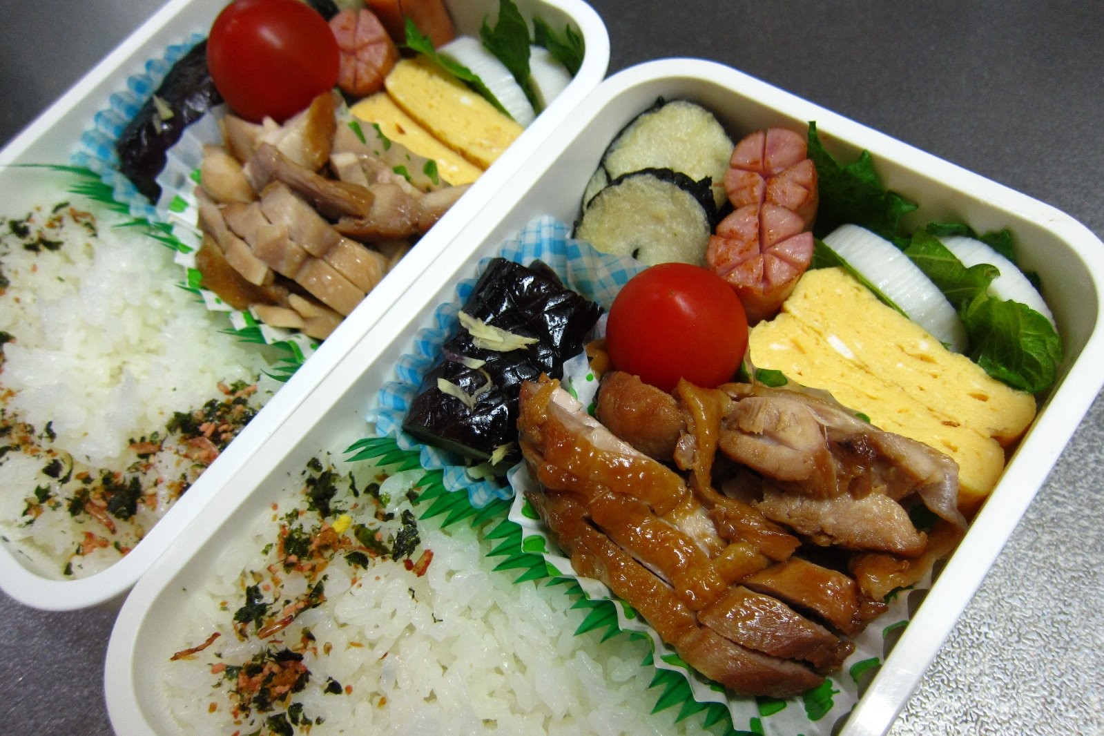２人分のお弁当
