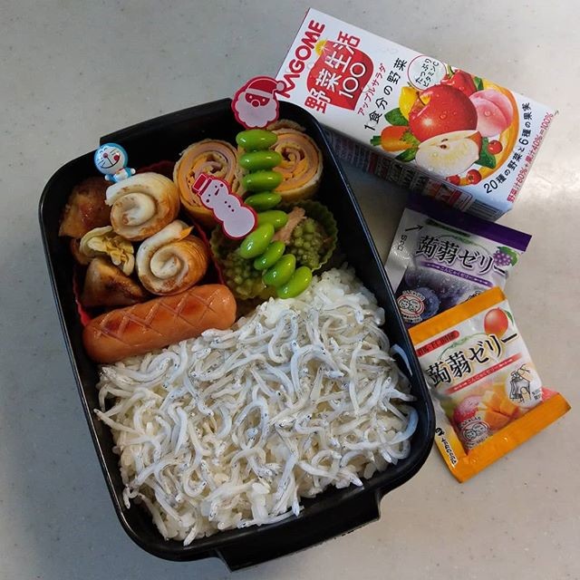 鶏肉とキャベツのポン酢炒め弁当