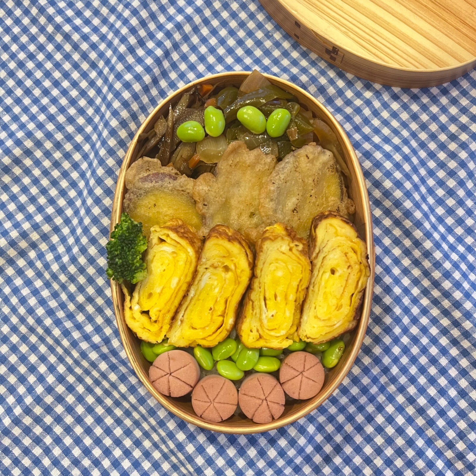 中ぼー息子ののっけ弁