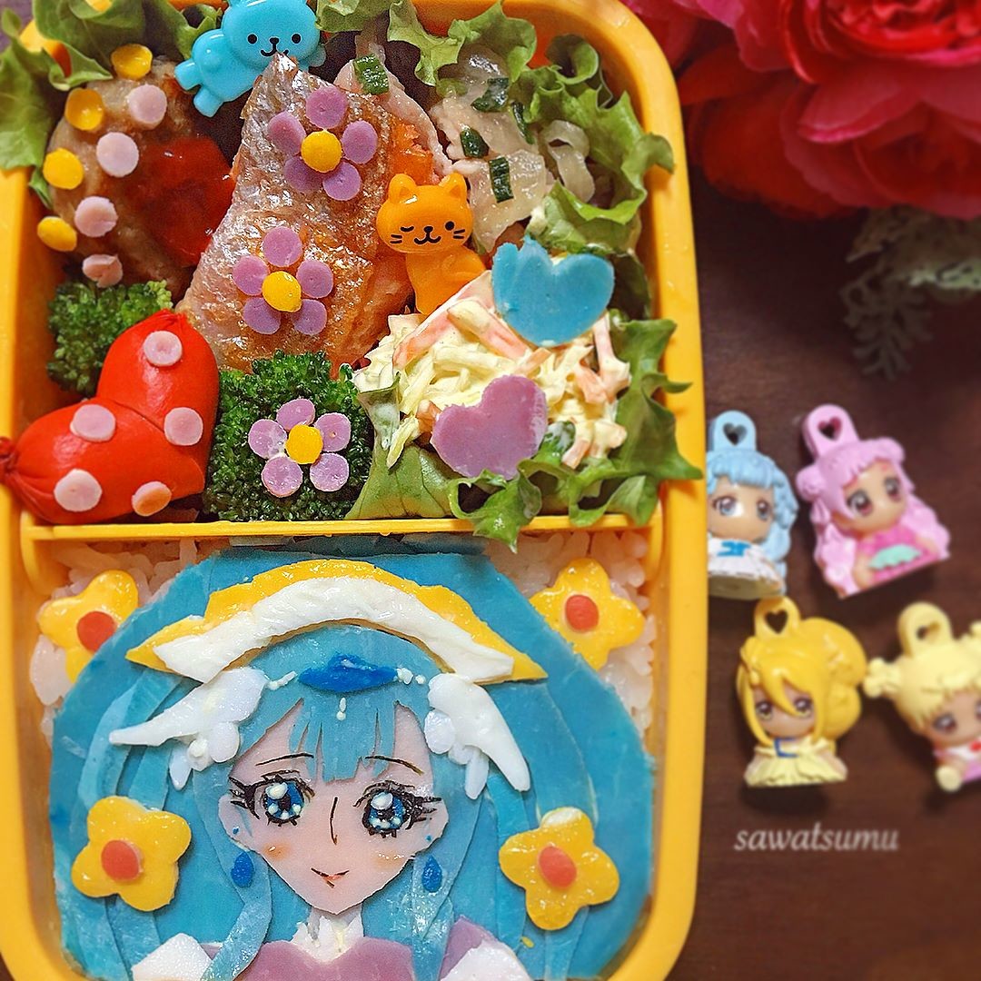 HUGっとプリキュア♡キュアアンジュお弁当