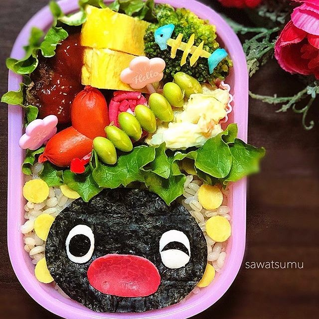 ピングーお弁当♡