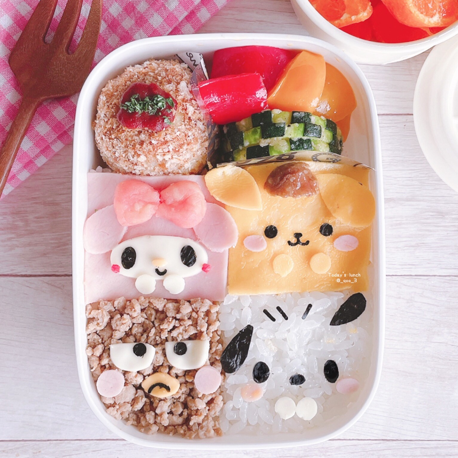 サンリオキャラ弁当