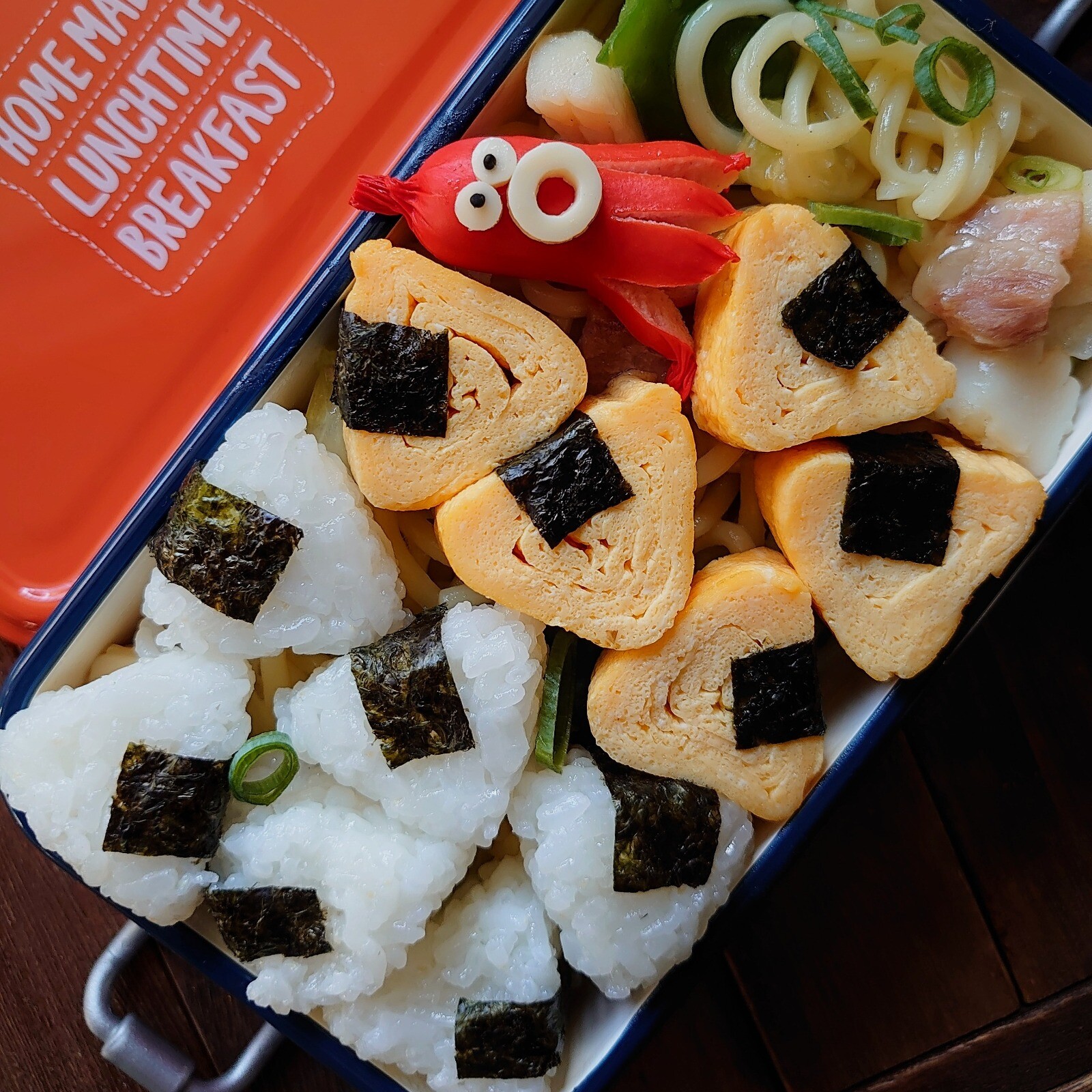 漢の…妻用🍱ソースもいいけど塩焼きそば弁当