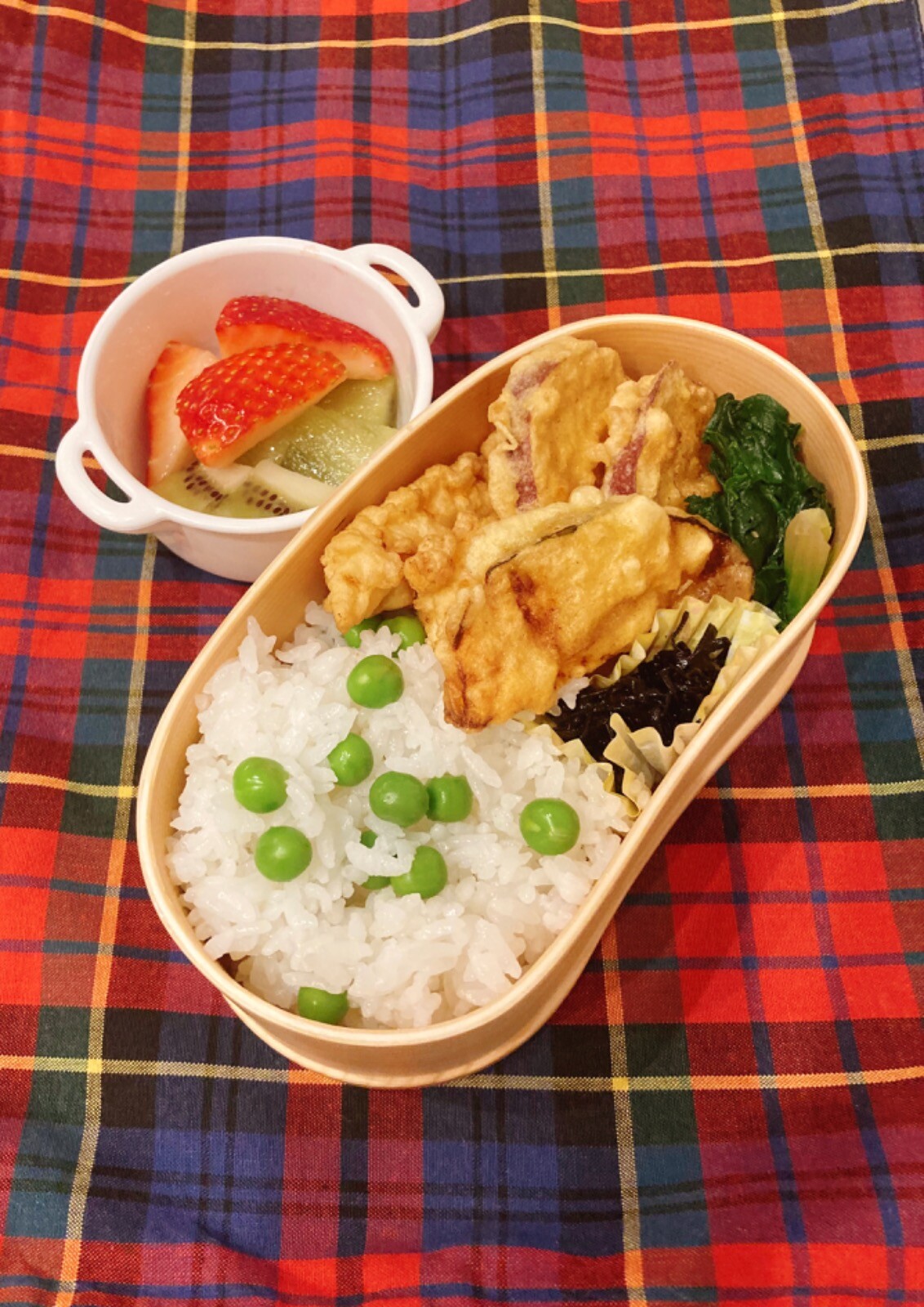 豆ごはん弁当