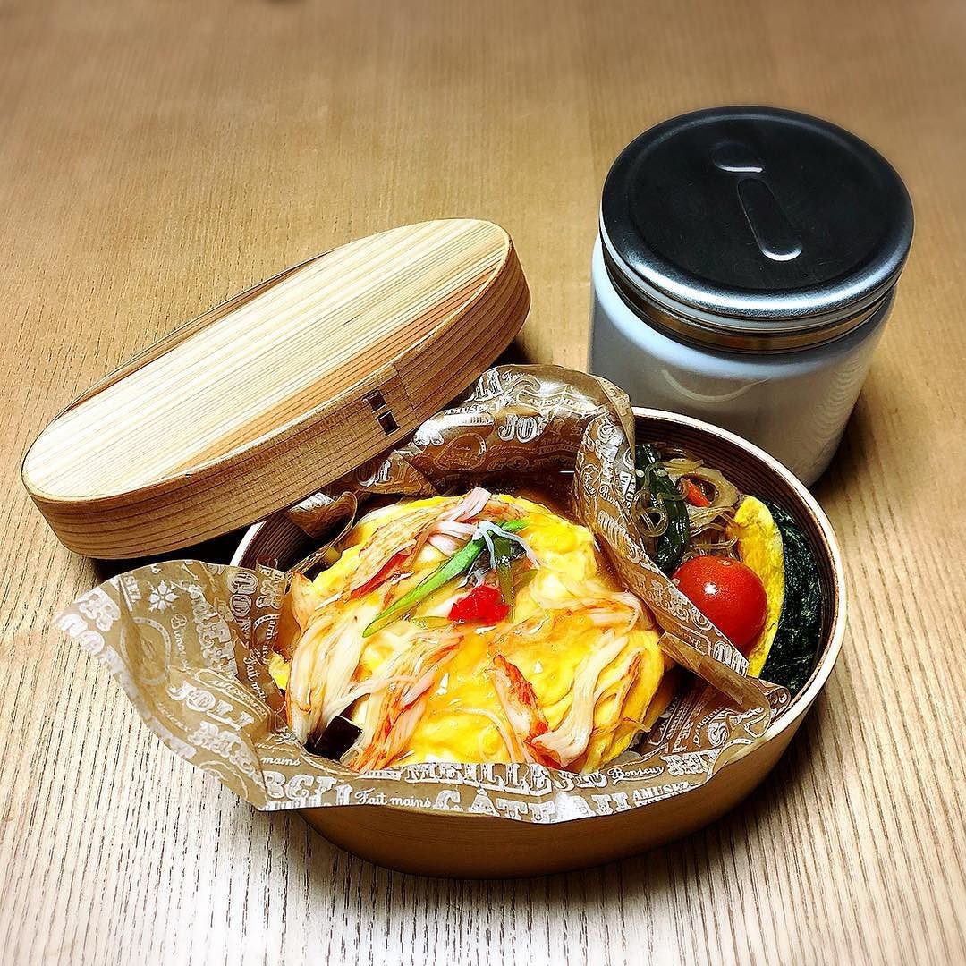天津飯弁当
