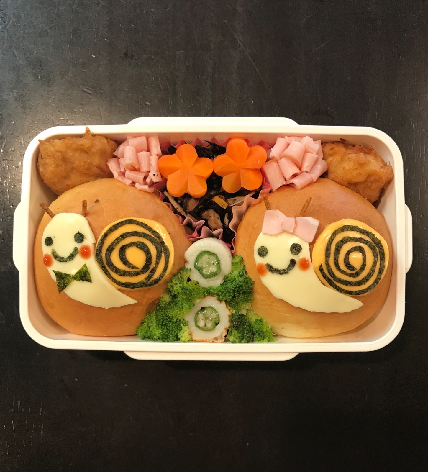 カタツムリ弁当