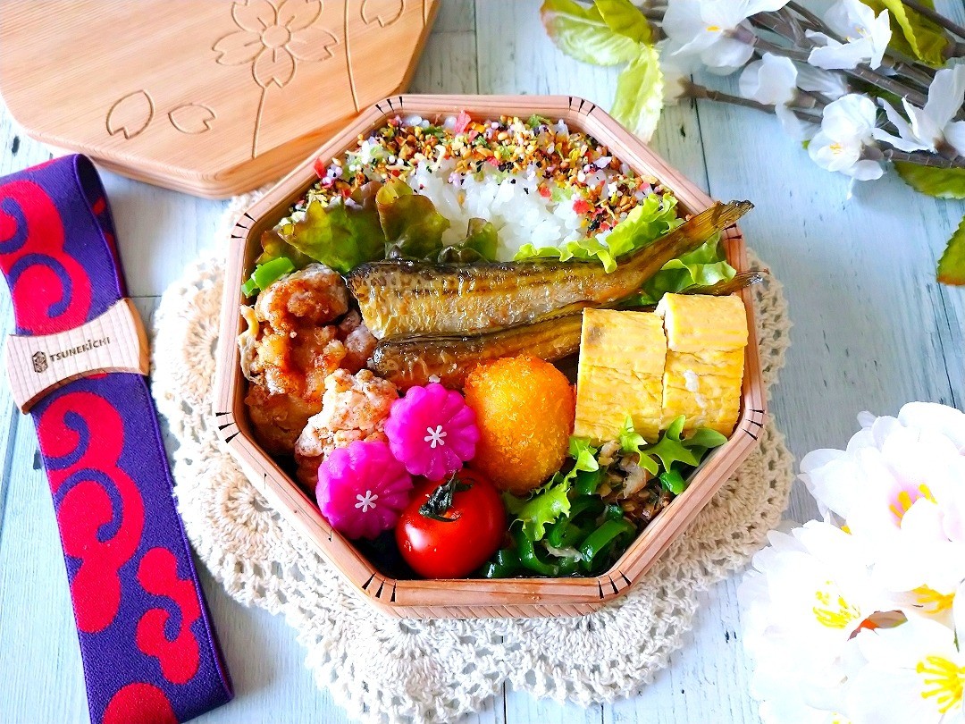 唐揚げ＆はたはた弁当