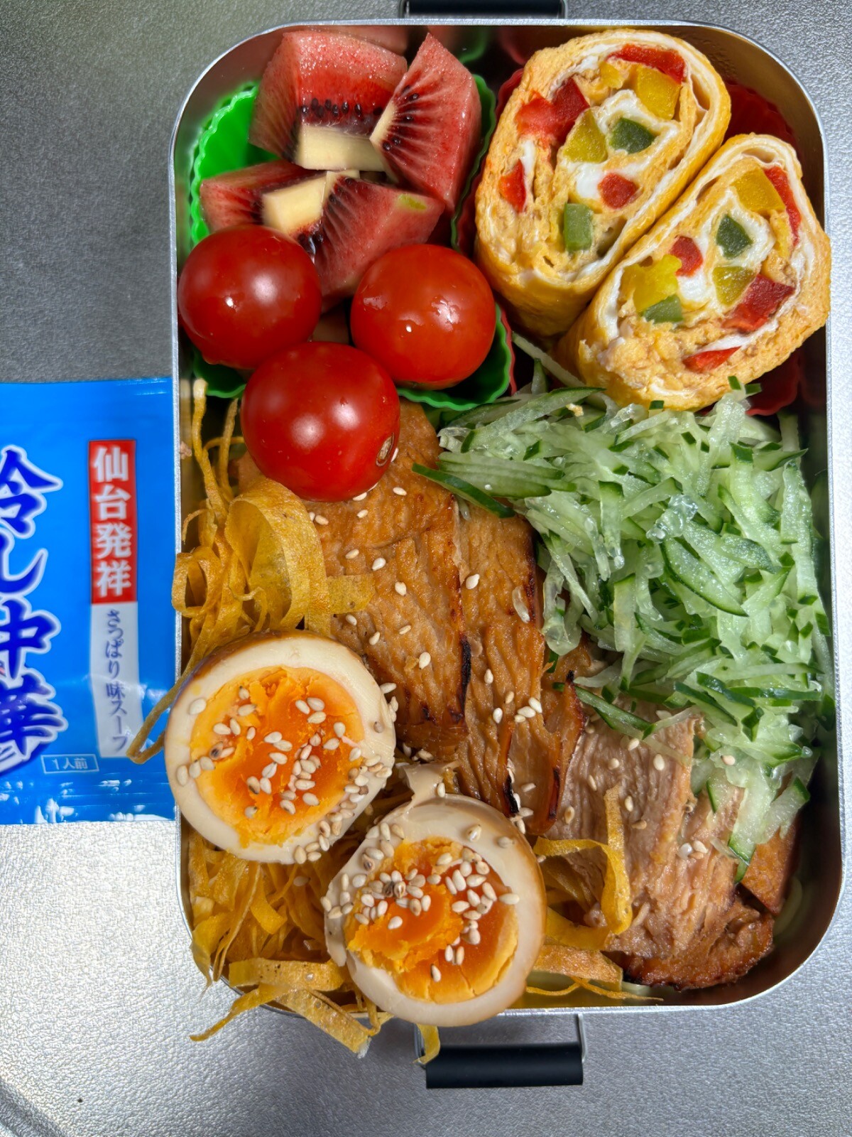 また蒟蒻麺冷やし中華弁当