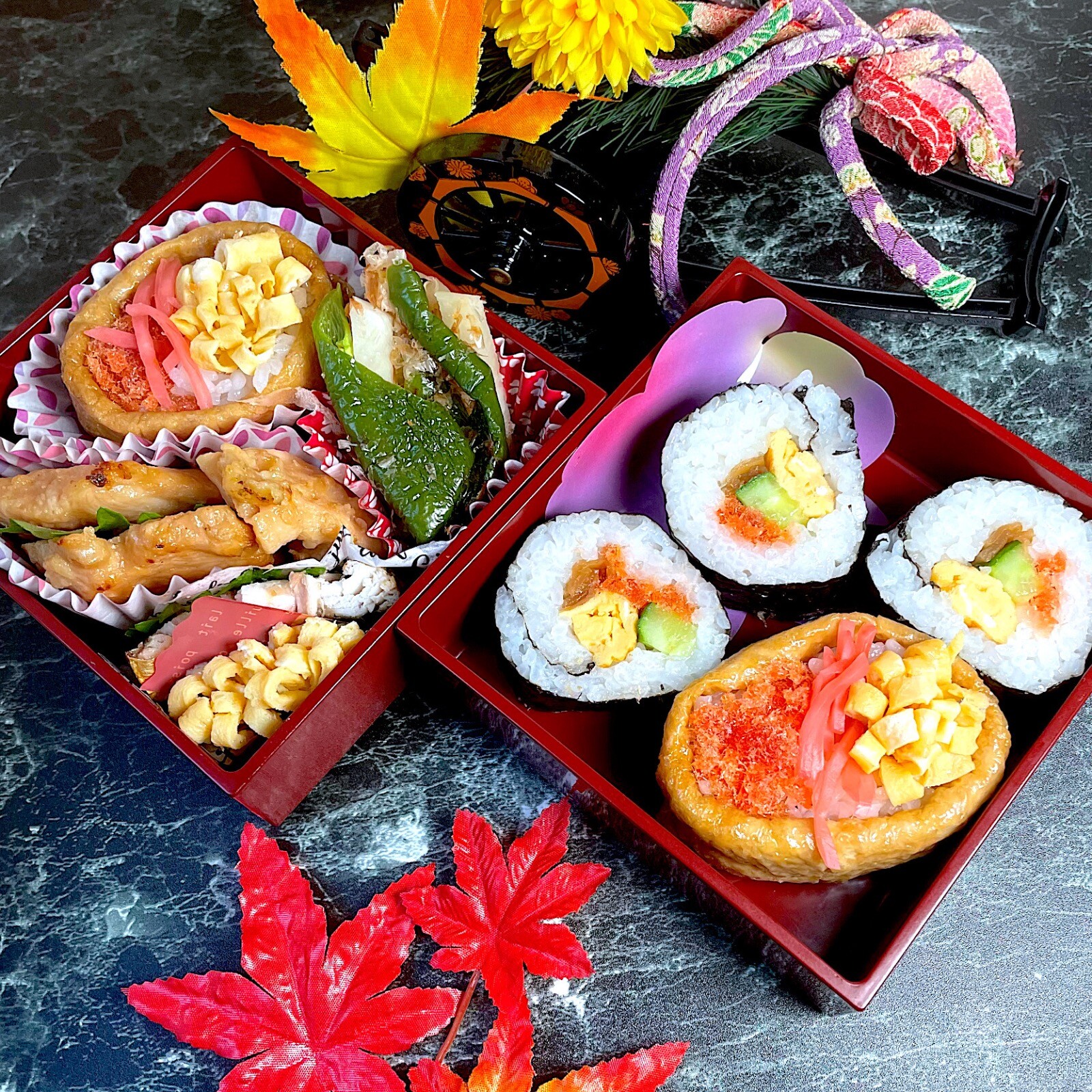 豪華助六弁当