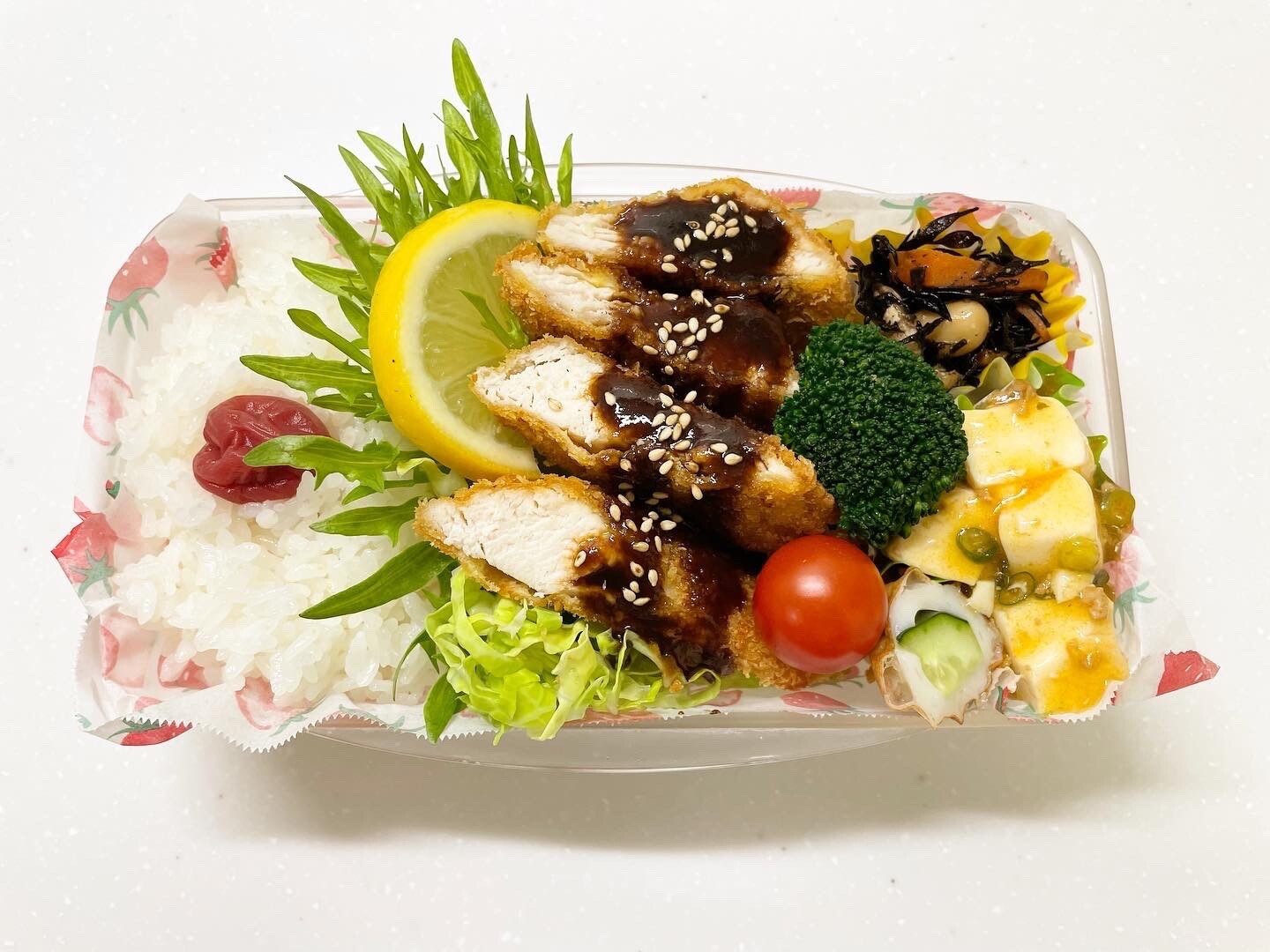 鶏ささみチキンカツ弁当🐓