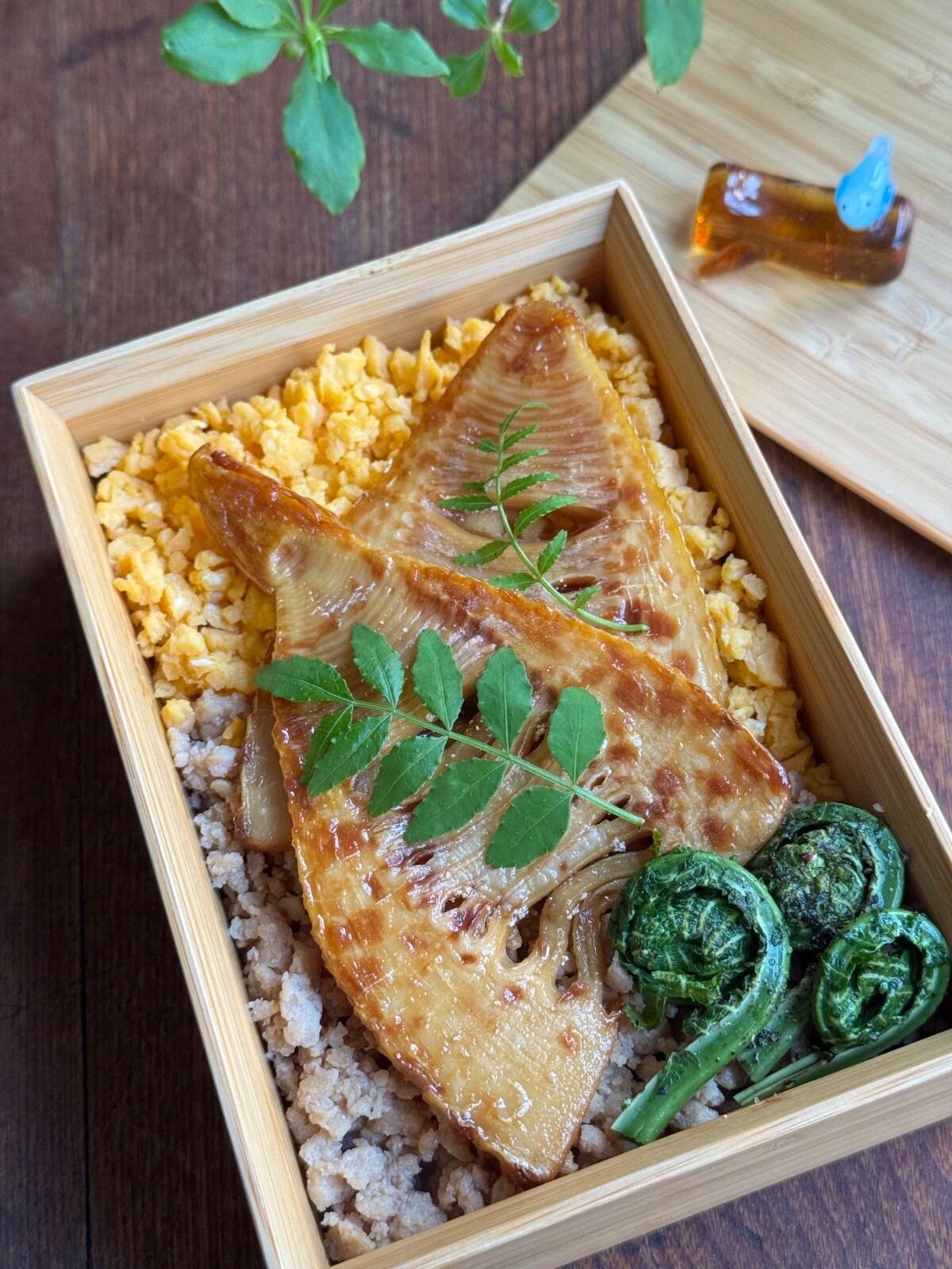 たけのこステーキ弁当