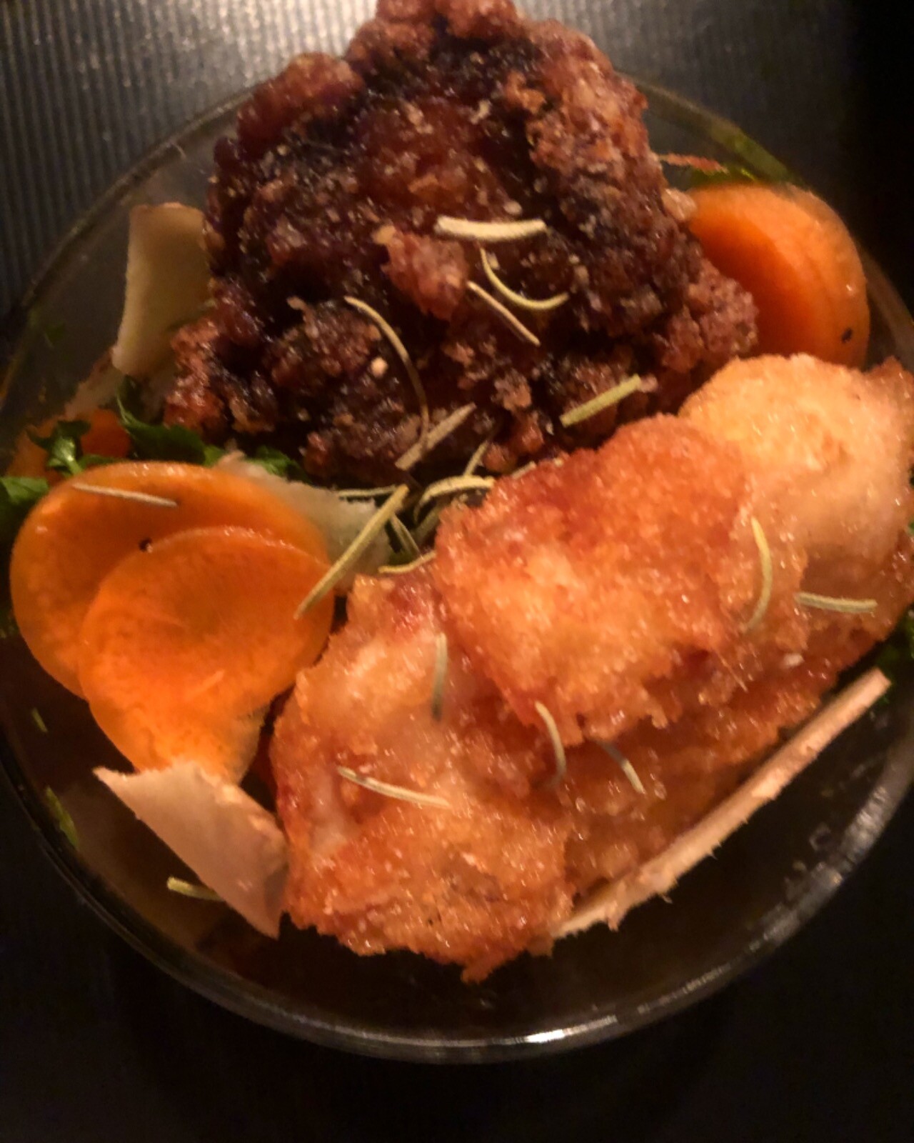 からあげがちなニンジンサラダ弁当。