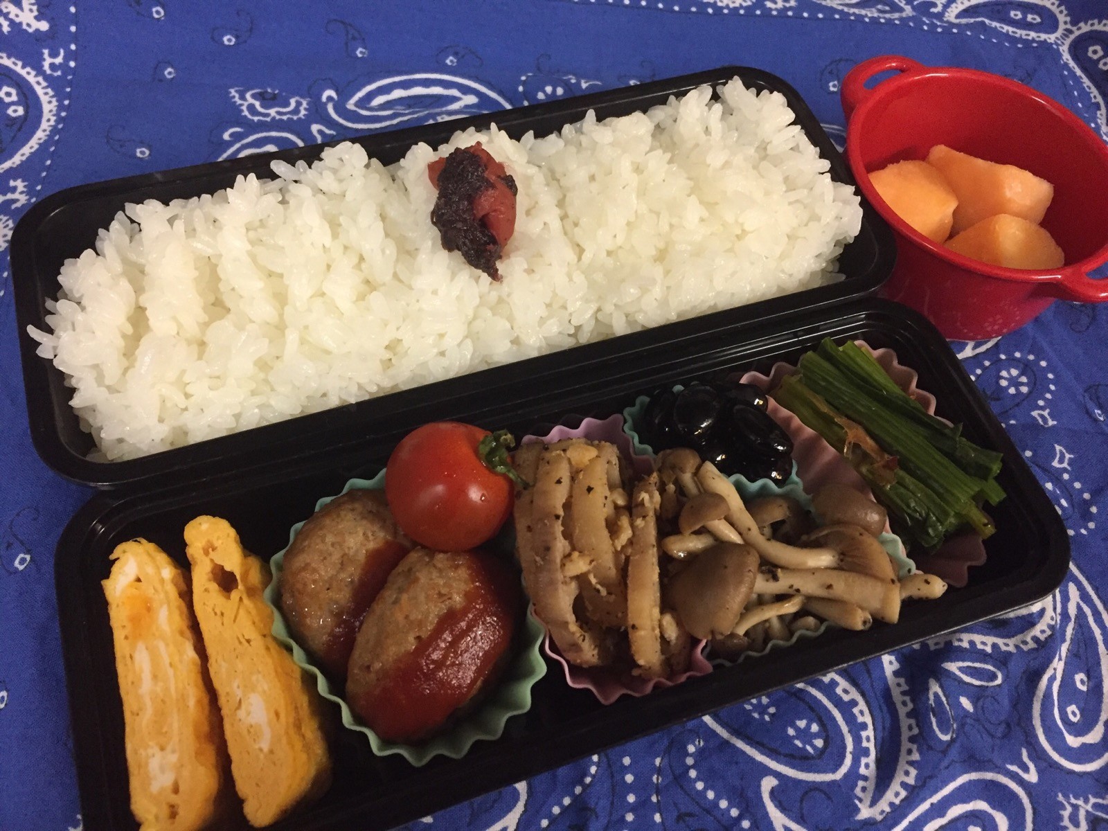 ハンバーグ弁当