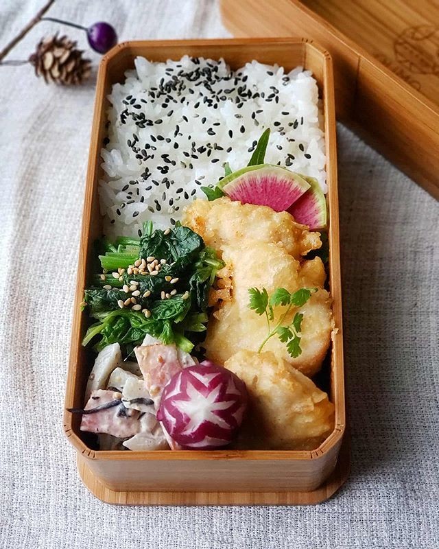 鶏天弁当