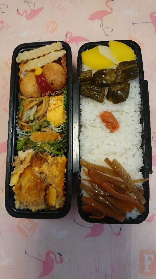 手抜き夫弁当🐕