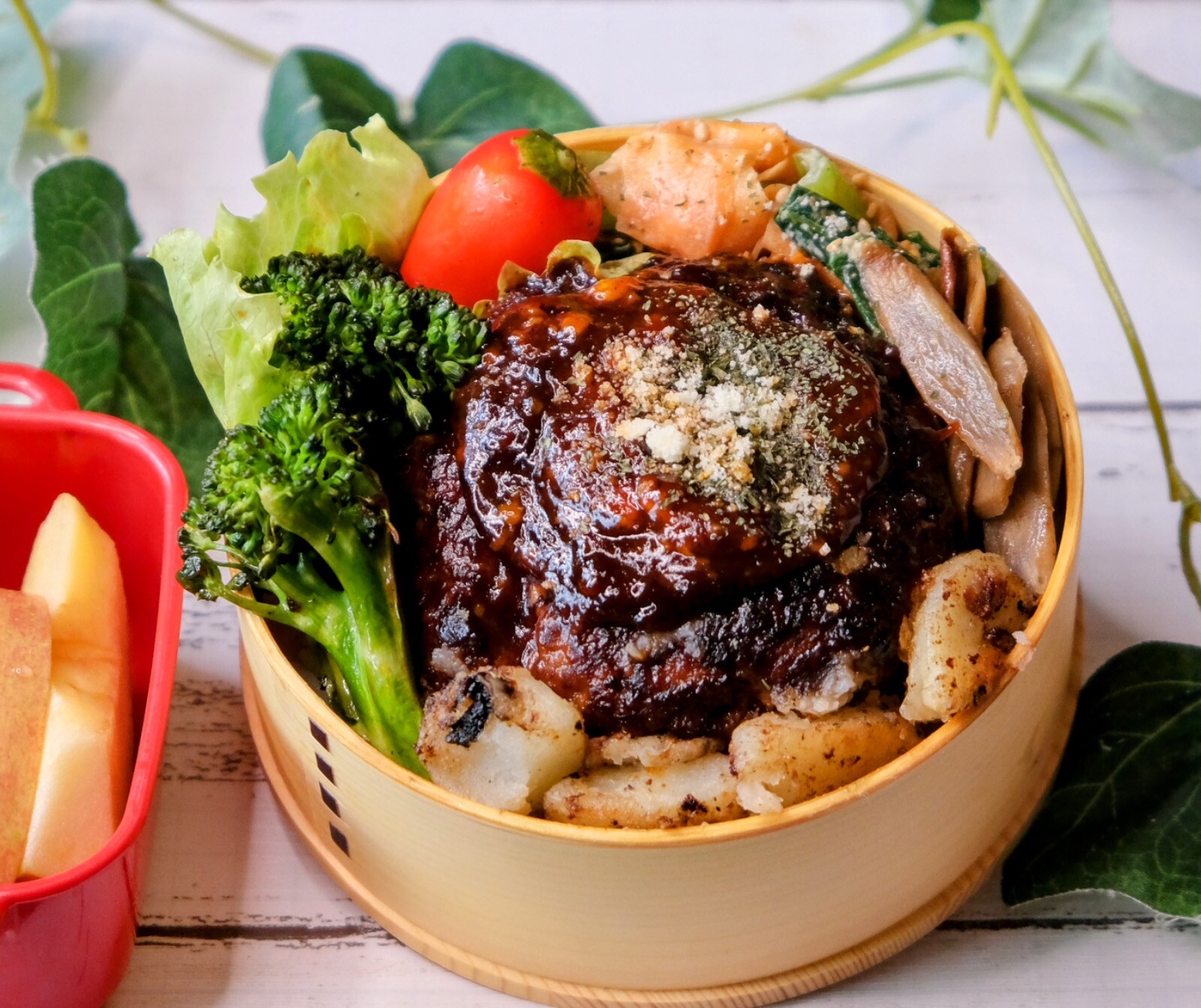 満腹！ハンバーグ弁当