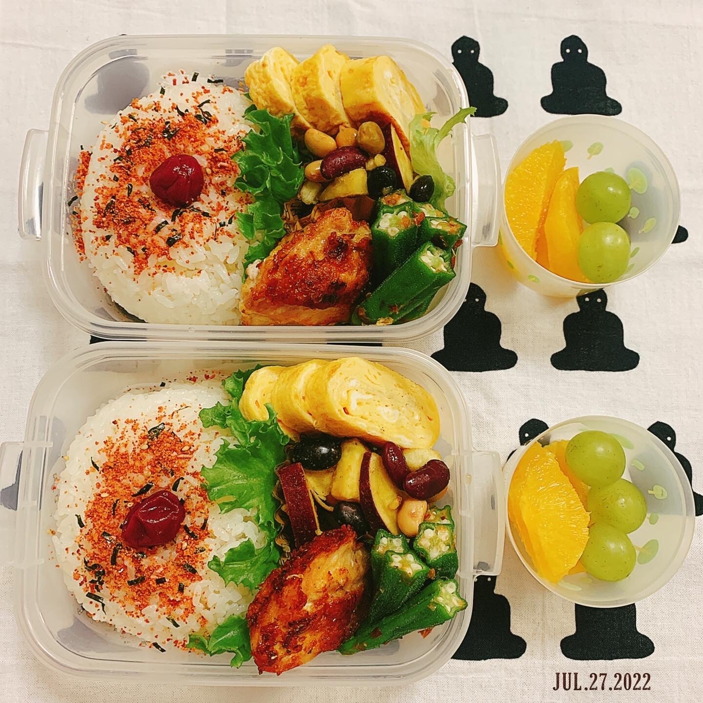 今日のお弁当