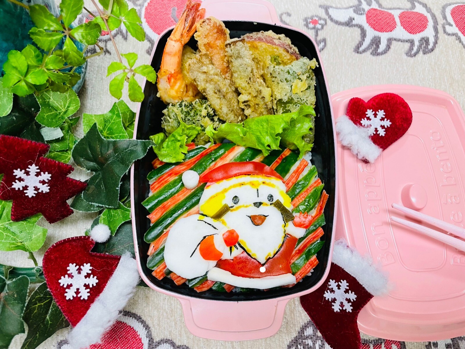 ラスカルサンタ弁当