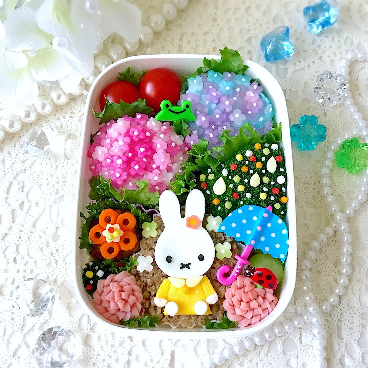 紫陽花弁当