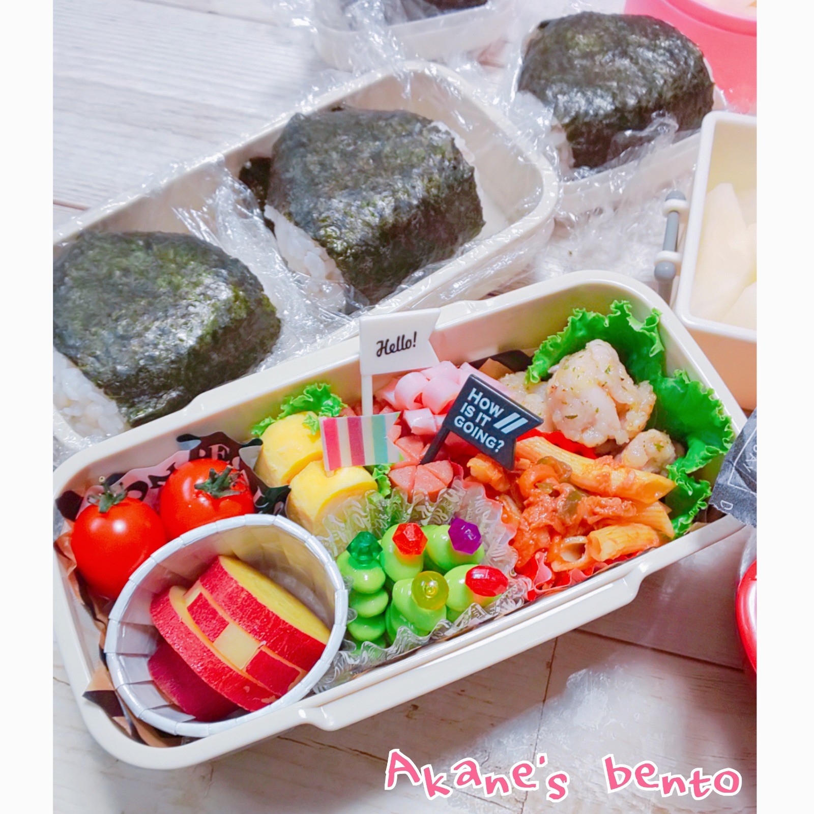 パパ用おにぎり弁当
