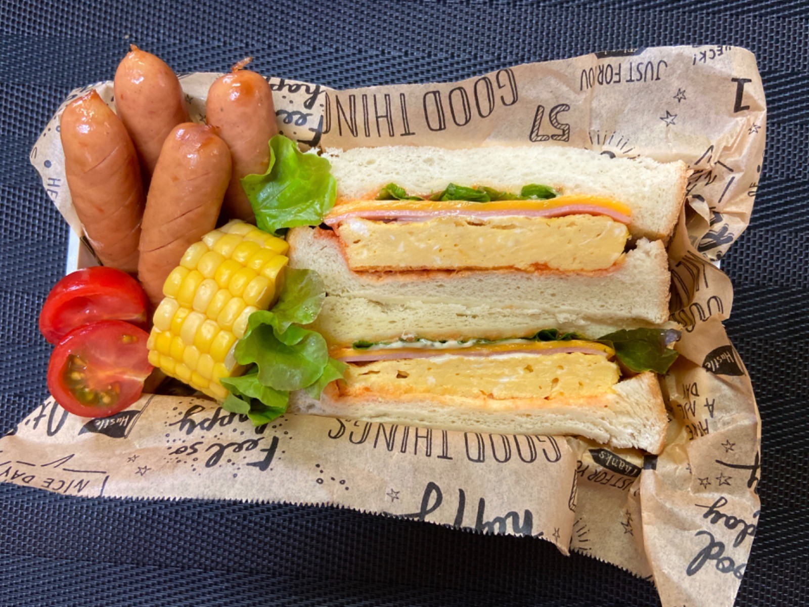 サンドウィッチ弁当