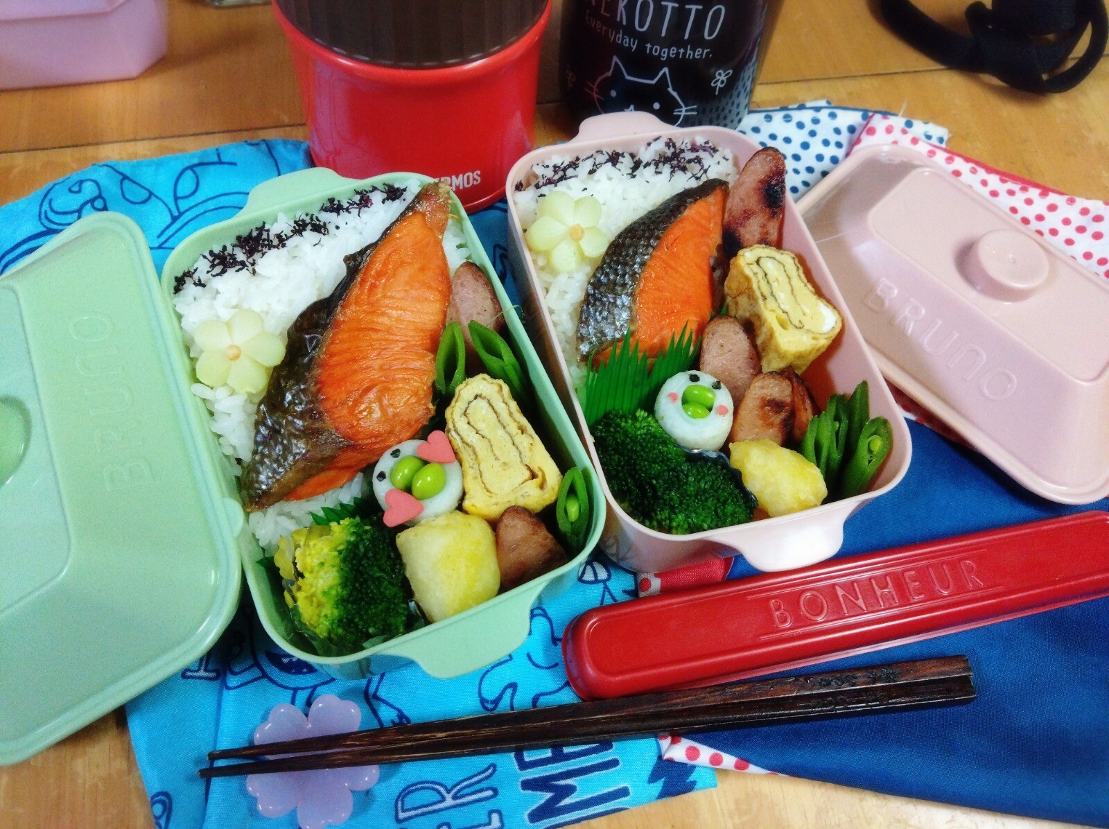 鮭弁当