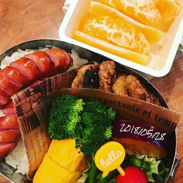 鯖の竜田揚げ弁当