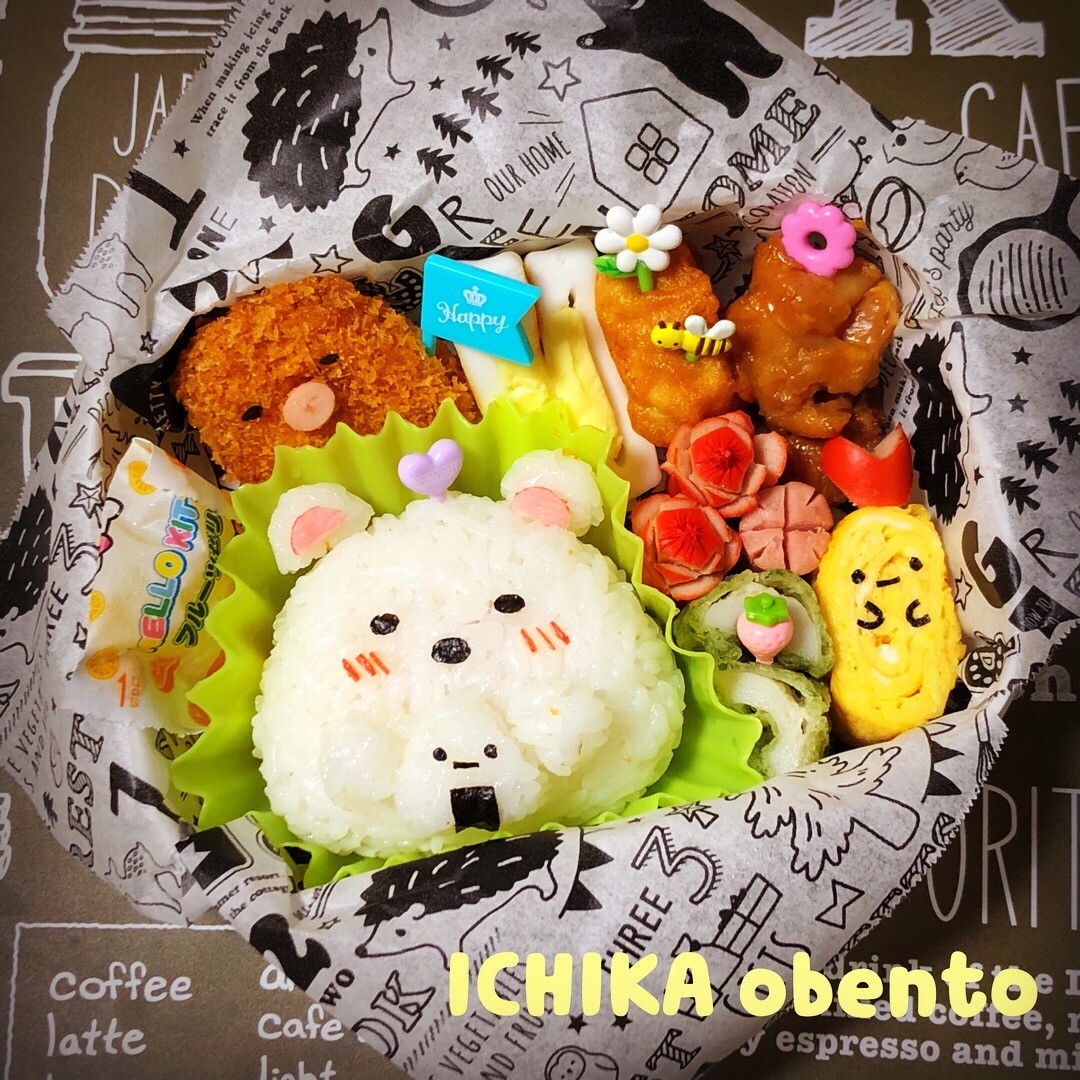 すみっコしろくま弁当