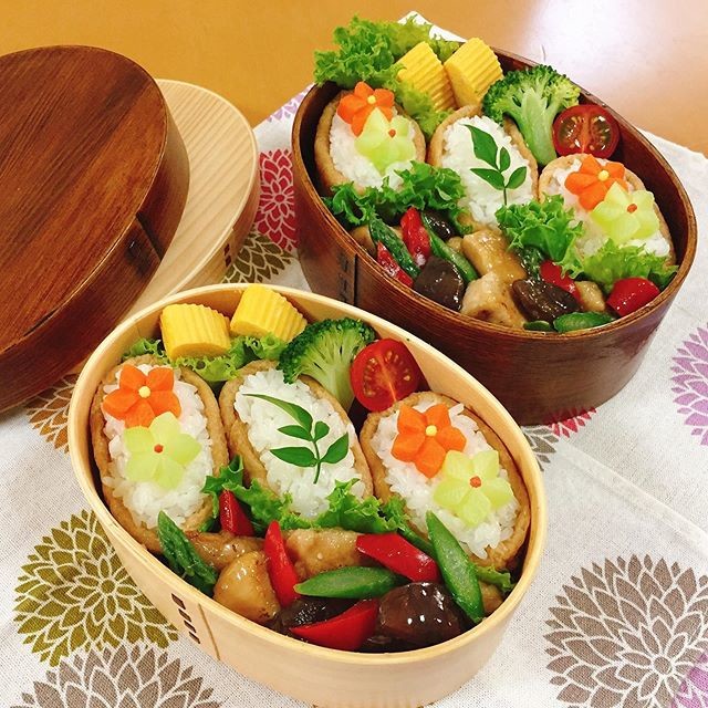 🌿お稲荷さん弁当🌿