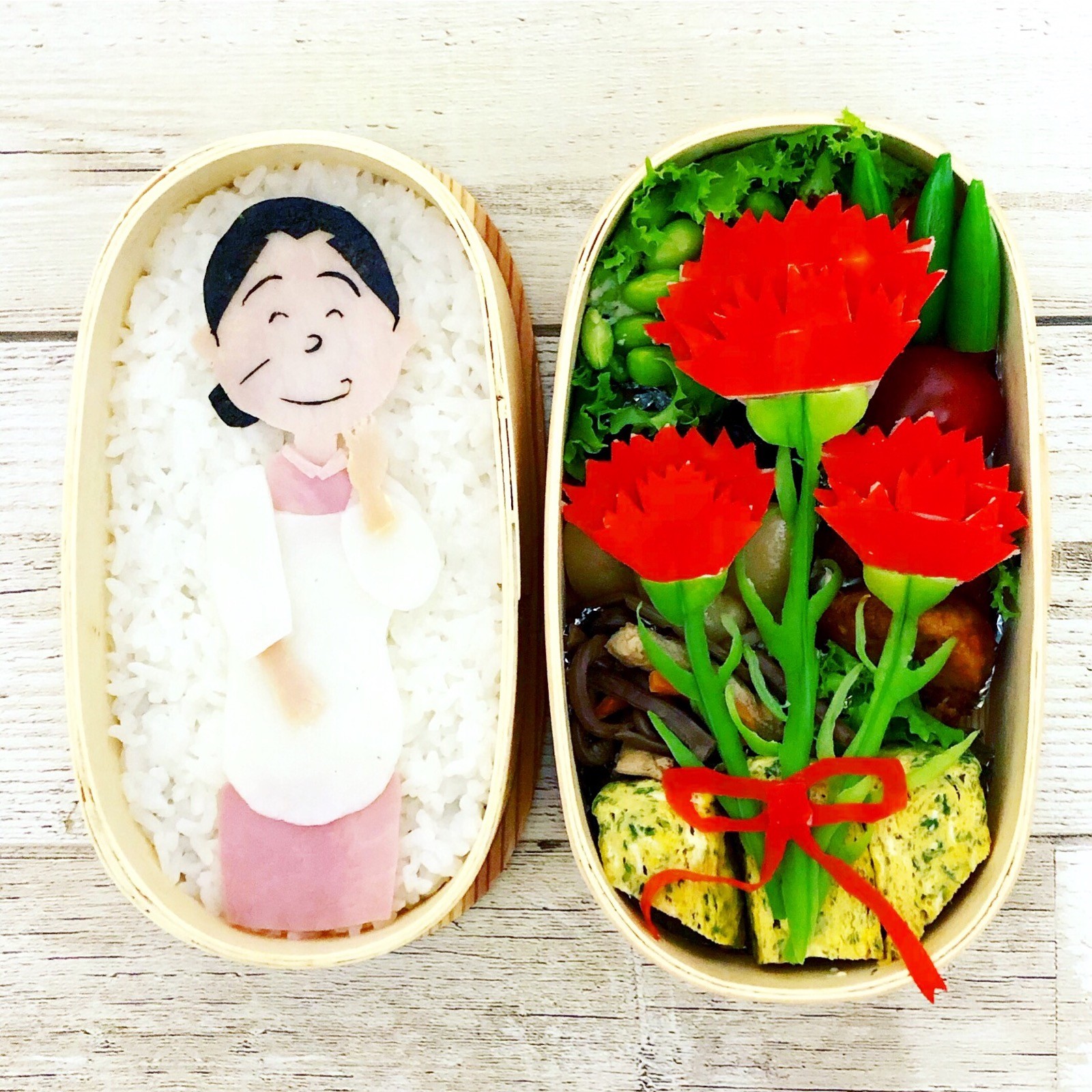 フネ母の日弁当
