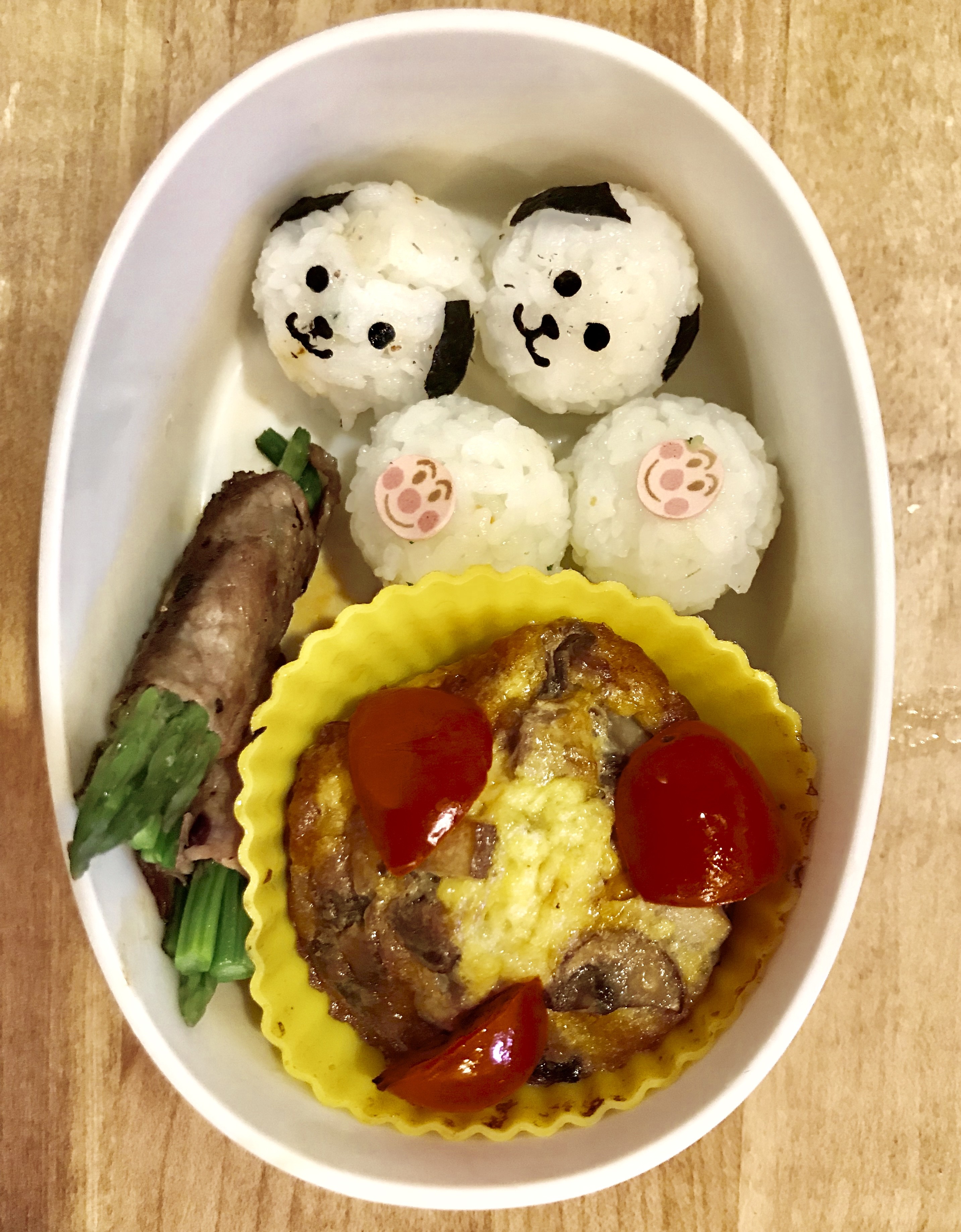 キッシュ手づかみ弁当