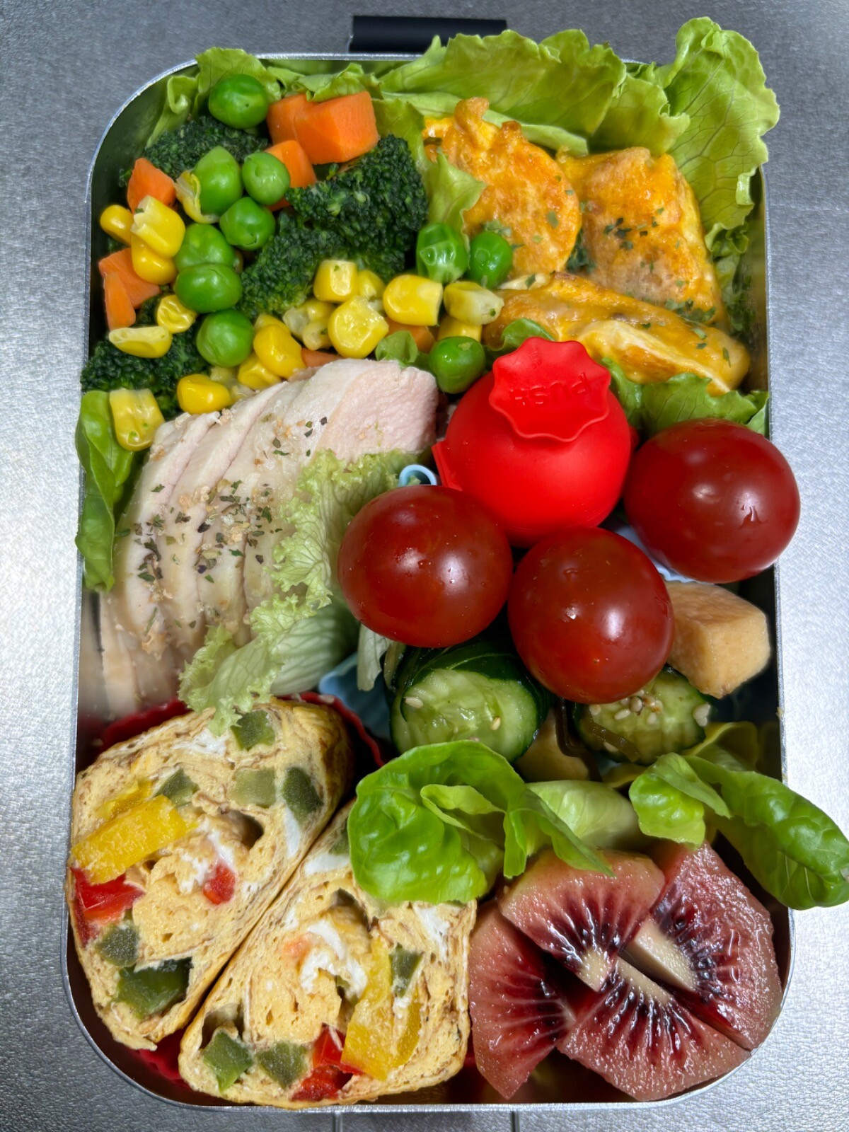 鯖のピカタ弁当