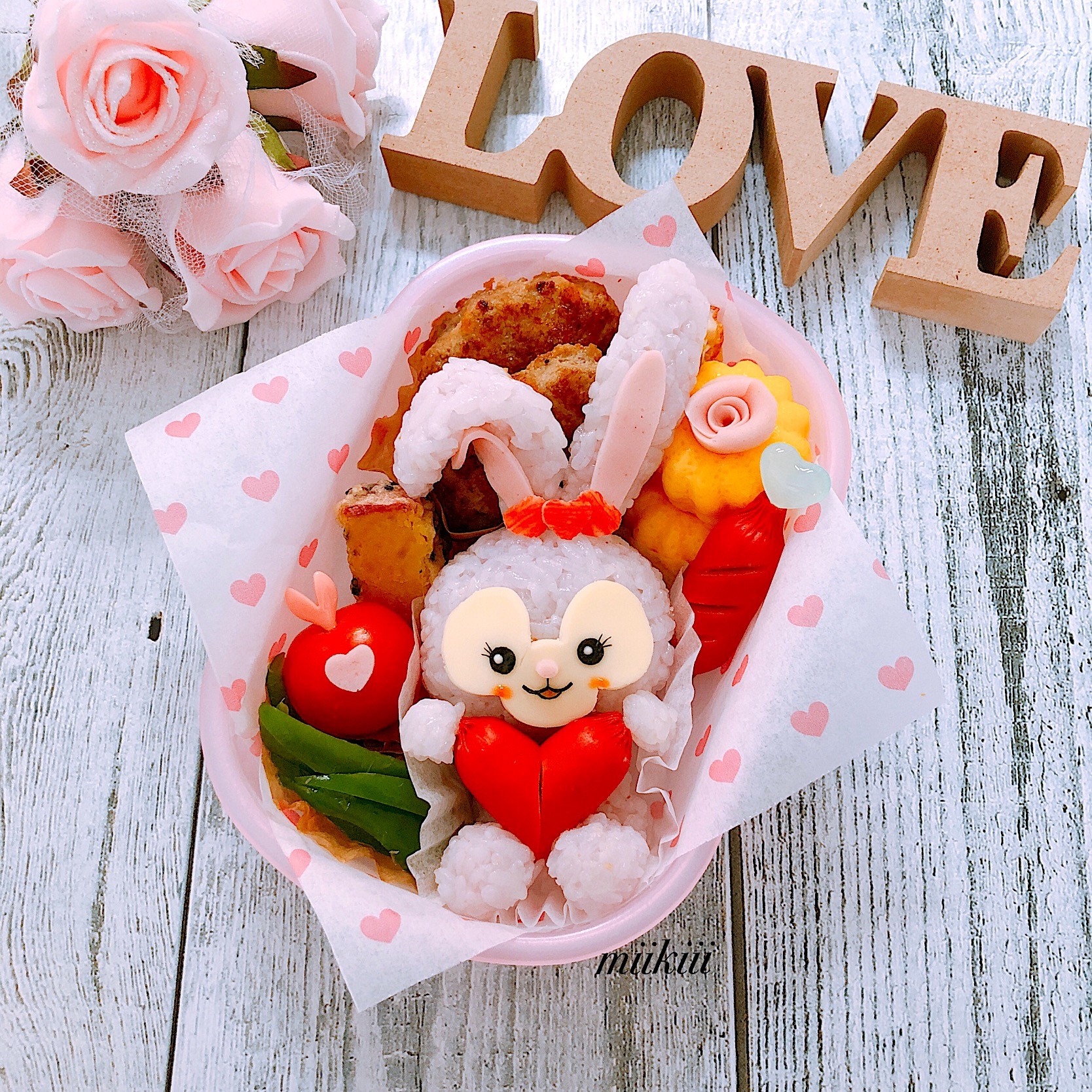 ステラルーちゃんのバレンタイン弁当❤️