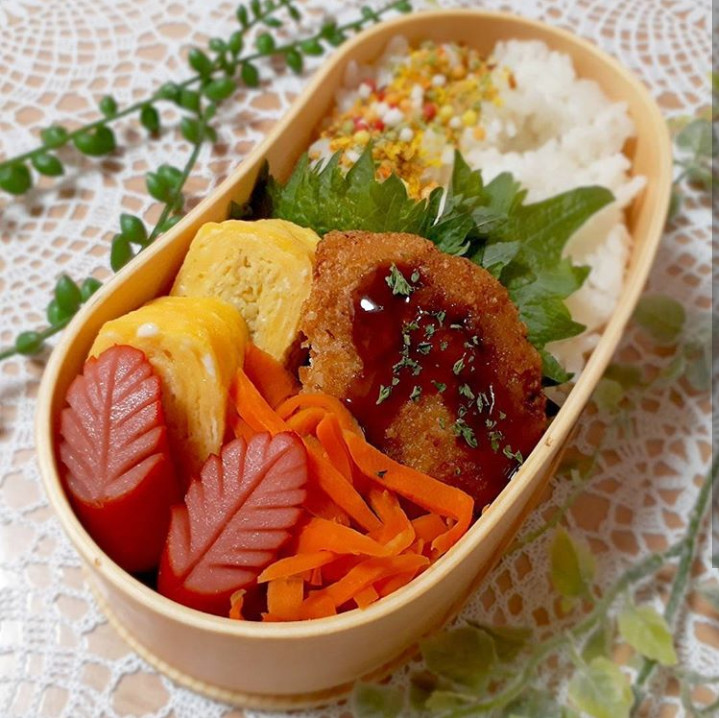 長男くんの節約とんかつ弁当⭐